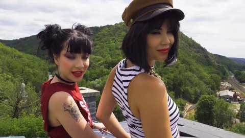 EvilAngel: Goth Girls Love Deep Ass-to-Mouth Action